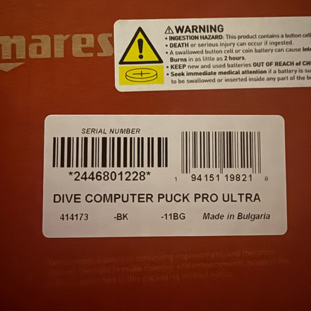 Black Dive Computer - Picture 3 of 3